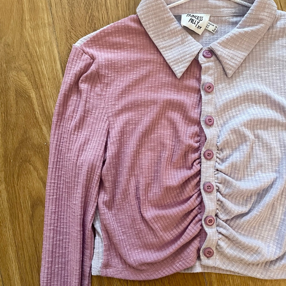 Princess Polly Ruched Button-Up - Picture 7 of 11